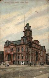 Court House Lima, OH Postcard Postcard Postcard