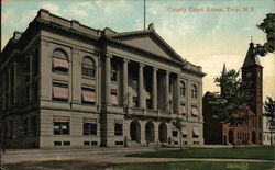 County Court House Troy, NY Postcard Postcard Postcard