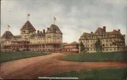 Hotel Champlain, Lake Champlain, Bluff Point Postcard