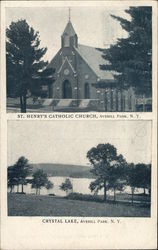 St. Henry's Catholic Church Averill park, NY Postcard Postcard Postcard