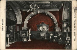 Red Room, Keith's Theatre Postcard