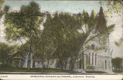 Episcopal Church and Chapel Postcard