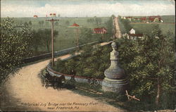 Jug Bridge over the Monocacy RIver Frederick, MD Postcard Postcard Postcard