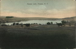 Nassau lake New York Postcard Postcard Postcard