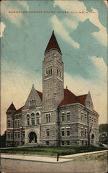 Randolph County Court House Elkins, WV Postcard Postcard Postcard