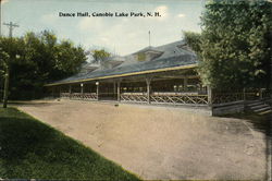 Dance Hall Canobie Lake Park, NH Postcard Postcard Postcard