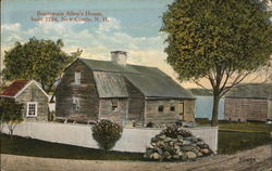 Boatswain Allen's House, Built 1734 Postcard