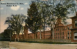 Nashua Manufacture Co. Mills New Hampshire Postcard Postcard Postcard