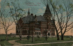 Charles City College Iowa Postcard Postcard Postcard