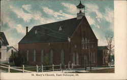 St. Mary's Church East Dubuque, IL Postcard Postcard Postcard