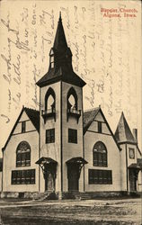 Baptist Church Algona, IA Postcard Postcard Postcard