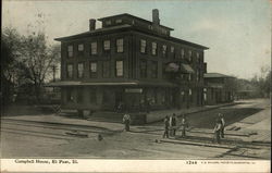 Campbell House El Paso, IL Postcard Postcard Postcard