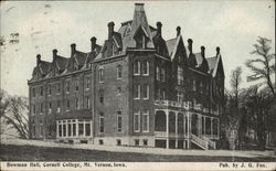 Bowman Hall at Cornell College Postcard