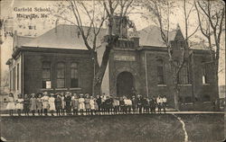 Garfield School Postcard