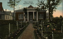 Mayo Library Postcard