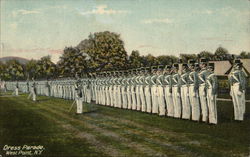 Dress Parade West Point, NY Postcard Postcard Postcard