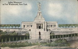 Indian Monument Postcard