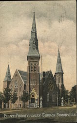 First Presbyterian Church Postcard