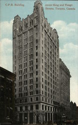 C.P.R. Building Postcard