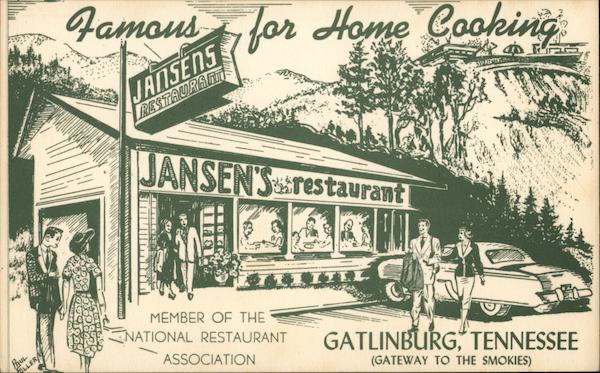 Jansen's Restaurant Gatlinburg Tennessee