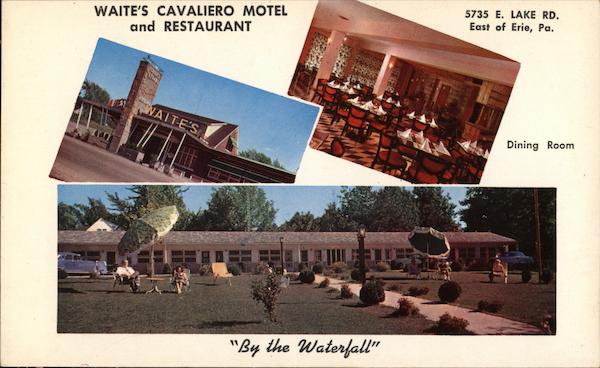 Waite's Cavaliero Motel and Restaurant Erie Pennsylvania