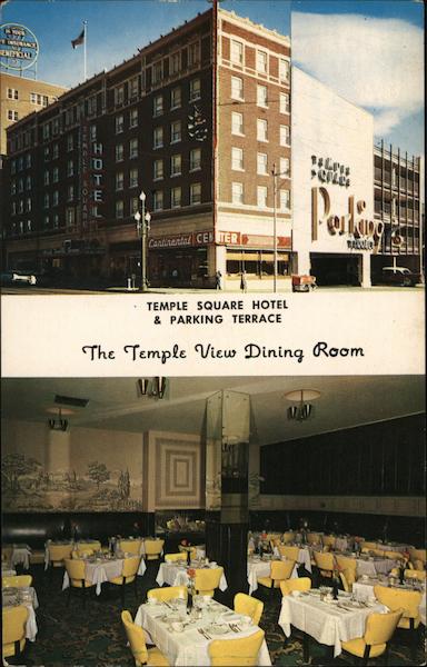 Templle Square Hotel and Parking Terrace Salt Lake City Utah