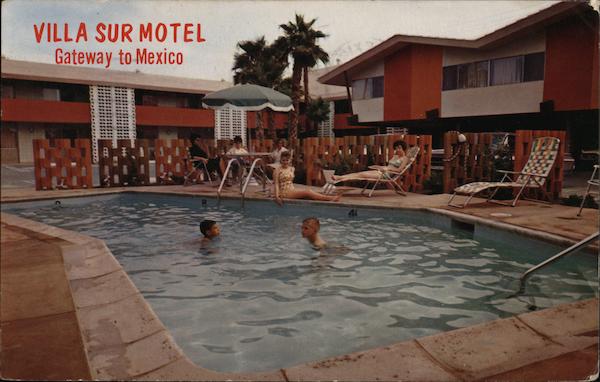Villa Sur Motel Calexico California P. Padilla
