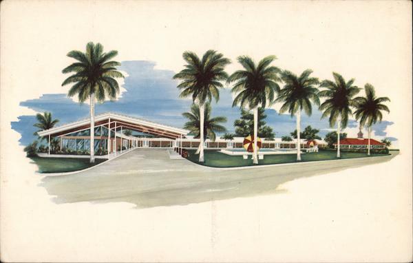 Driftwood Motor Lodge and Howard Johnson's Restaurant Fort Myers Florida
