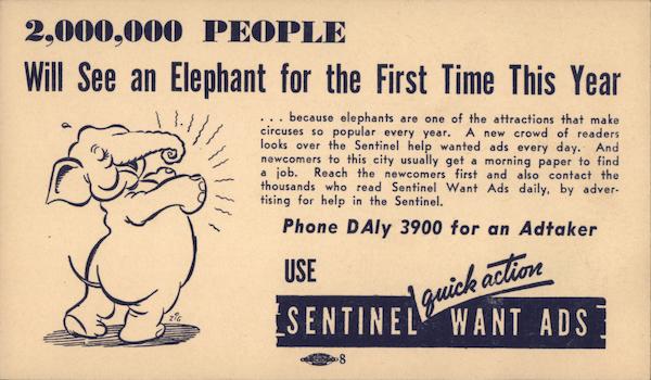 Sentinal Want Ads Advertising