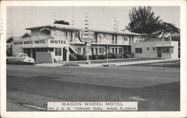 Wagon Wheel Motel, On U.S. 41 Tamiami Trail Florida