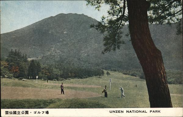 Golf Course Unzen National Park Japan