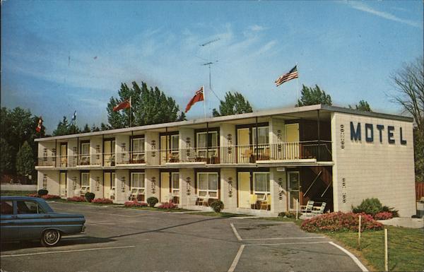 Greetings From King Slumber Motel Ottawa ON Canada