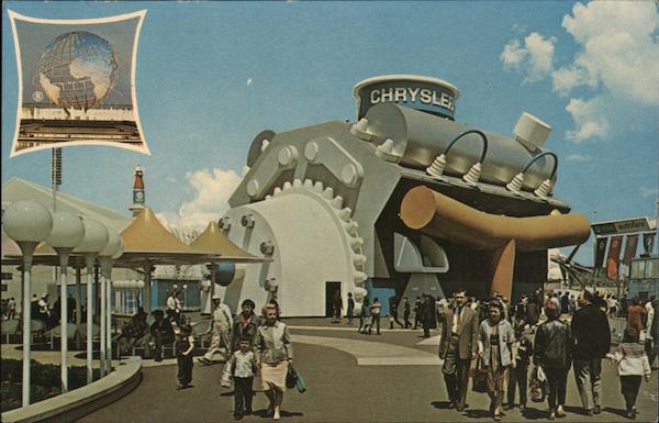 Chrysler Corporation Exhibit 1964 NY Worlds Fair