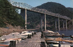 Highway Bridge Hinton, WV Postcard Postcard Postcard