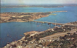 Sakonnet River Bridge Portsmouth, RI Postcard Postcard Postcard