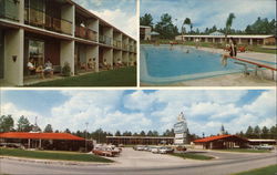 Howard Johnson's Motor Lodge and Restaurant Folkston, GA Postcard Postcard Postcard