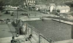 Overturf's Park Swimming Pool Postcard