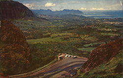 Nuuanu Pali Hawaii Postcard Postcard Postcard