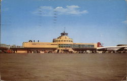 View of Midway Airport Postcard
