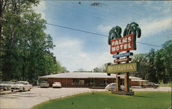 Palms Motel Postcard