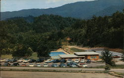 Swimming Pool at Fontana Resort Village Fontana Dam, NC Postcard Postcard Postcard