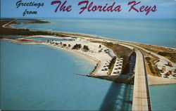 Greetings From the Florida Keys Postcard