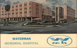Waterman Memorial Hospital Postcard