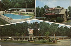 McCain's Motel and Restaurant Postcard