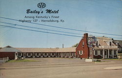 Bailey's Motel Postcard