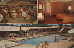 Motel Coral and Restaurant Postcard