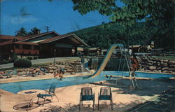 Brookside Motel and Ranch House Postcard