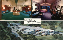 The Arlington Motel Virginia Postcard Postcard Postcard