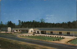 Colonial Manor Motel Postcard