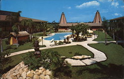 Tahitian Gardens New Port Richey, FL Postcard Postcard Postcard